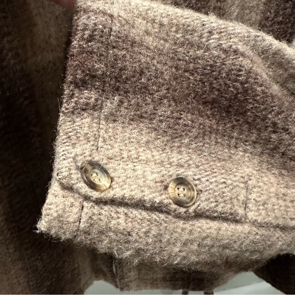 Vintage REAL Clothes by SAKS Fifth Avenue Plaid Wool Jacket Size Medium - Picture 8 of 16